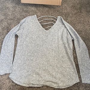 BKE light sweater gray size S